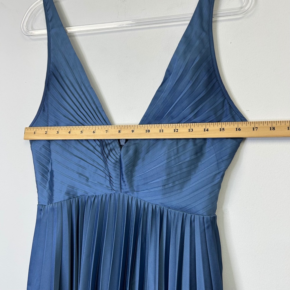 Abercrombie Fitch Giselle Pleated Mini Dress Women's Medium Cocktail Going Out - Picture 6 of 11